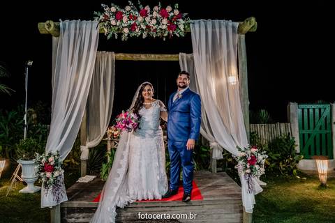 Fotografia de Casamento de Bruna e Thiago em Jacaraípe - Serra - ES'