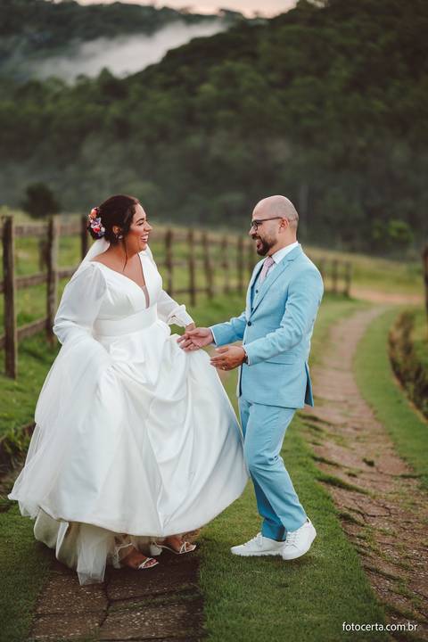Fotografia de Ensaio Pós-Casamento Na Fazenda Pedra Azul - Domingos Martins - ES'