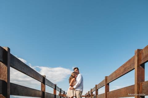 Fotografia de Ensaio Pré-Casamento no Farol de Santa Luzia e Convento da Penha - Vila Velha - ES'
