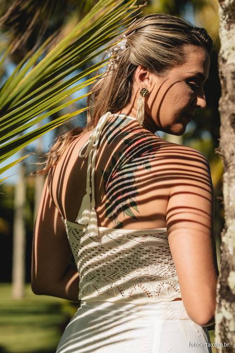 Ensaio Externo na Praia, Pré-Casamento de Andressa e Diego na Casa de Maria em Anchieta - ES. Fotógrafo Luciano Pacheco - Foto Certa'