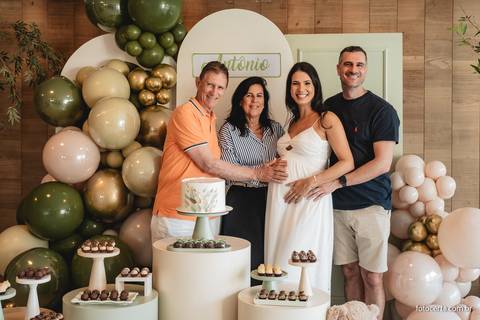 Fotografia de Gestante e Maternidade. Cobertura fotográfica de Chá de Bebê. Fotógrafo Luciano Pacheco - Foto Certa'