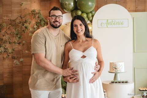 Fotografia de Gestante e Maternidade. Cobertura fotográfica de Chá de Bebê. Fotógrafo Luciano Pacheco - Foto Certa'