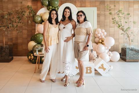 Fotografia de Gestante e Maternidade. Cobertura fotográfica de Chá de Bebê. Fotógrafo Luciano Pacheco - Foto Certa'