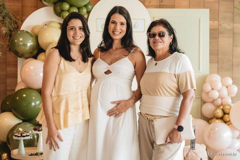Fotografia de Gestante e Maternidade. Cobertura fotográfica de Chá de Bebê. Fotógrafo Luciano Pacheco - Foto Certa'