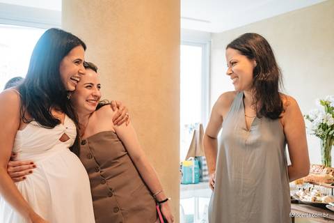 Fotografia de Gestante e Maternidade. Cobertura fotográfica de Chá de Bebê. Fotógrafo Luciano Pacheco - Foto Certa'