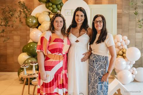 Fotografia de Gestante e Maternidade. Cobertura fotográfica de Chá de Bebê. Fotógrafo Luciano Pacheco - Foto Certa'