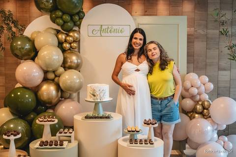 Fotografia de Gestante e Maternidade. Cobertura fotográfica de Chá de Bebê. Fotógrafo Luciano Pacheco - Foto Certa'
