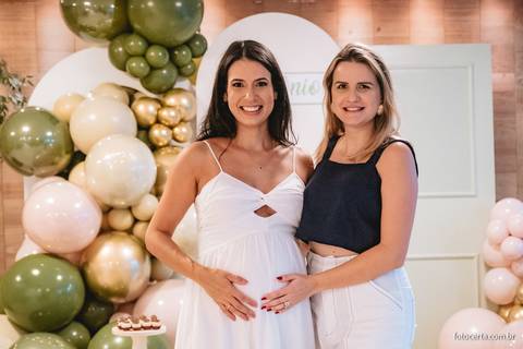Fotografia de Gestante e Maternidade. Cobertura fotográfica de Chá de Bebê. Fotógrafo Luciano Pacheco - Foto Certa'