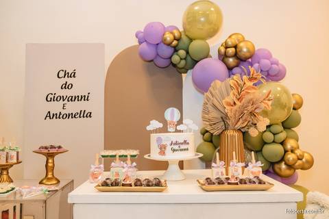 Fotografia de Gestante e Maternidade. Cobertura fotográfica de Chá de Bebê. Fotógrafo Luciano Pacheco - Foto Certa'