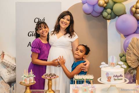 Fotografia de Gestante e Maternidade. Cobertura fotográfica de Chá de Bebê. Fotógrafo Luciano Pacheco - Foto Certa'