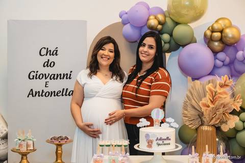 Fotografia de Gestante e Maternidade. Cobertura fotográfica de Chá de Bebê. Fotógrafo Luciano Pacheco - Foto Certa'