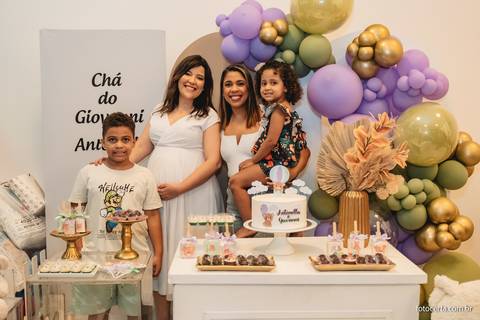 Fotografia de Gestante e Maternidade. Cobertura fotográfica de Chá de Bebê. Fotógrafo Luciano Pacheco - Foto Certa'