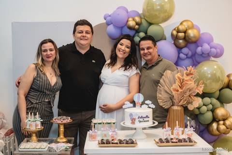 Fotografia de Gestante e Maternidade. Cobertura fotográfica de Chá de Bebê. Fotógrafo Luciano Pacheco - Foto Certa'