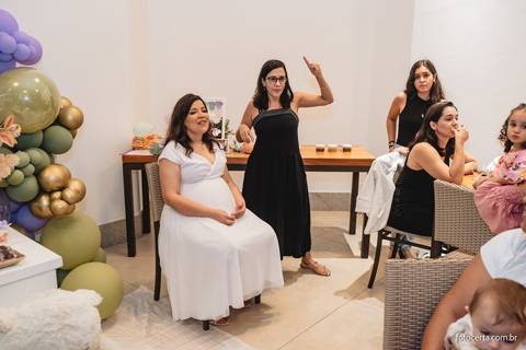 Fotografia de Gestante e Maternidade. Cobertura fotográfica de Chá de Bebê. Fotógrafo Luciano Pacheco - Foto Certa'