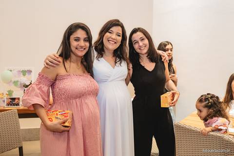 Fotografia de Gestante e Maternidade. Cobertura fotográfica de Chá de Bebê. Fotógrafo Luciano Pacheco - Foto Certa'