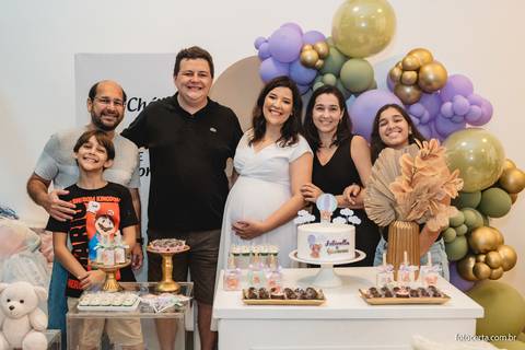 Fotografia de Gestante e Maternidade. Cobertura fotográfica de Chá de Bebê. Fotógrafo Luciano Pacheco - Foto Certa'