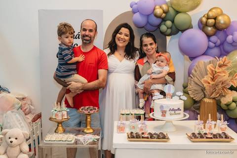 Fotografia de Gestante e Maternidade. Cobertura fotográfica de Chá de Bebê. Fotógrafo Luciano Pacheco - Foto Certa'