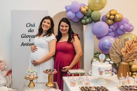 Fotografia de Gestante e Maternidade. Cobertura fotográfica de Chá de Bebê. Fotógrafo Luciano Pacheco - Foto Certa'