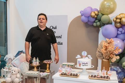 Fotografia de Gestante e Maternidade. Cobertura fotográfica de Chá de Bebê. Fotógrafo Luciano Pacheco - Foto Certa'