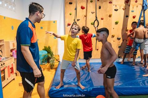 Festa de Aniversário Infantil na Radical Kids Vix. Fotógrafo: Luciano Pacheco (Foto Certa)'