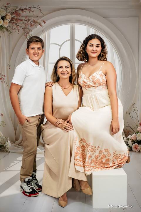 Ensaio do Dia das Mães em Estúdio Virtual em Vitória - ES. Fotógrafo: Luciano Pacheco - Foto Certa. Ensaio de Família, Ensaio em Estúdio'