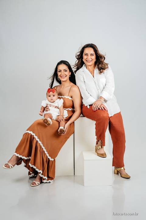 Ensaio do Dia das Mães em Estúdio Virtual em Vitória - ES. Fotógrafo: Luciano Pacheco - Foto Certa. Ensaio de Família, Ensaio em Estúdio'