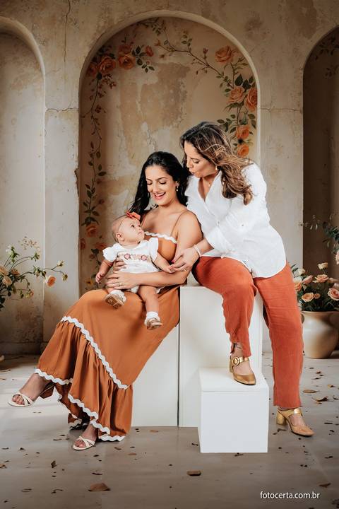 Ensaio do Dia das Mães em Estúdio Virtual em Vitória - ES. Fotógrafo: Luciano Pacheco - Foto Certa. Ensaio de Família, Ensaio em Estúdio'