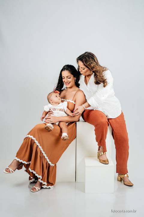 Ensaio do Dia das Mães em Estúdio Virtual em Vitória - ES. Fotógrafo: Luciano Pacheco - Foto Certa. Ensaio de Família, Ensaio em Estúdio'