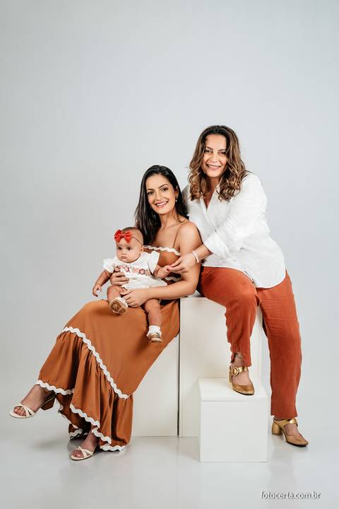 Ensaio do Dia das Mães em Estúdio Virtual em Vitória - ES. Fotógrafo: Luciano Pacheco - Foto Certa. Ensaio de Família, Ensaio em Estúdio'
