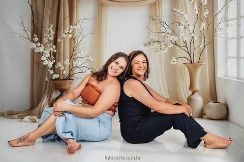 Ensaio do Dia das Mães em Estúdio Virtual em Vitória - ES. Fotógrafo: Luciano Pacheco - Foto Certa. Ensaio de Família, Ensaio em Estúdio'