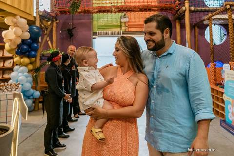 Fotografia de Aniversário Infantil no Vila Pindô. Fotógrafo: Luciano Pacheco (Foto Certa)'