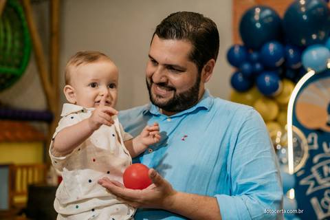 Fotografia de Aniversário Infantil no Vila Pindô. Fotógrafo: Luciano Pacheco (Foto Certa)'