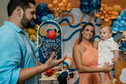 Fotografia de Aniversário Infantil no Vila Pindô. Fotógrafo: Luciano Pacheco (Foto Certa)'