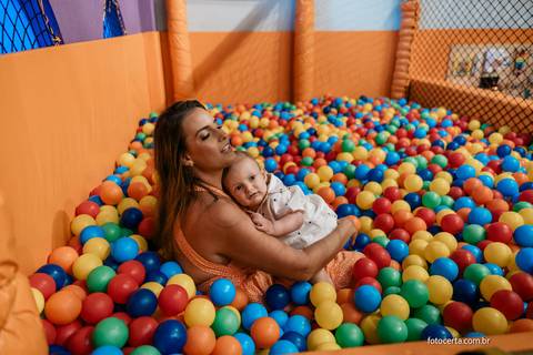Fotografia de Aniversário Infantil no Vila Pindô. Fotógrafo: Luciano Pacheco (Foto Certa)'