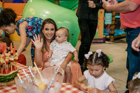 Fotografia de Aniversário Infantil no Vila Pindô. Fotógrafo: Luciano Pacheco (Foto Certa)'
