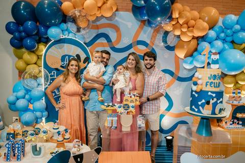 Fotografia de Aniversário Infantil no Vila Pindô. Fotógrafo: Luciano Pacheco (Foto Certa)'