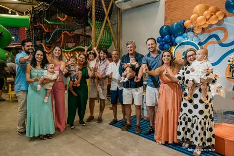 Fotografia de Aniversário Infantil no Vila Pindô. Fotógrafo: Luciano Pacheco (Foto Certa)'