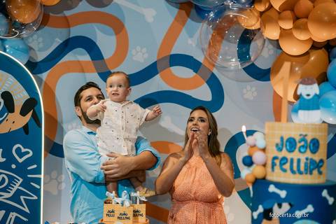 Fotografia de Aniversário Infantil no Vila Pindô. Fotógrafo: Luciano Pacheco (Foto Certa)'