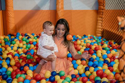 Fotografia de Aniversário Infantil no Vila Pindô. Fotógrafo: Luciano Pacheco (Foto Certa)'