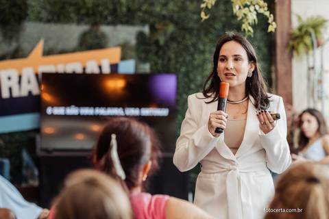 Fotografia de Evento Corporativo Mulheres Radiantes na Radical Kids Vix. Fotógrafo: Luciano Pacheco (Foto Certa)'