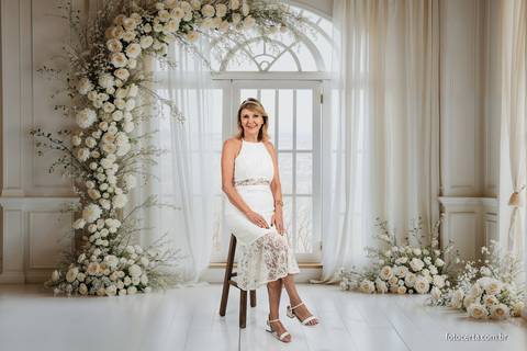 Ensaio do Dia das Mães em Estúdio Virtual em Vitória - ES. '