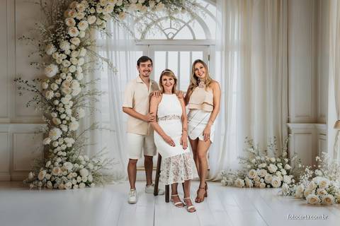 Ensaio do Dia das Mães em Estúdio Virtual em Vitória - ES. '