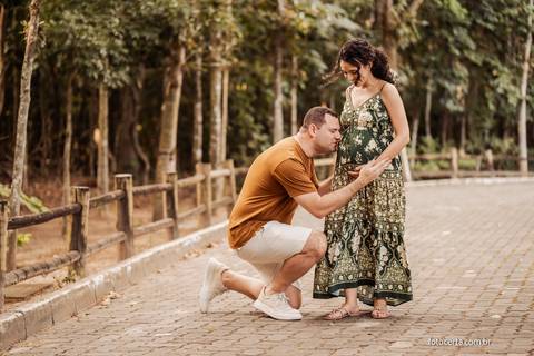 Fotografia de Ensaio de Gestante. Fernanda e Bruno Storck. Fotógrafo de Família em Vitória - ES'