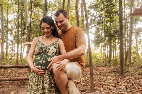 Fotografia de Ensaio de Gestante. Fernanda e Bruno Storck. Fotógrafo de Família em Vitória - ES'
