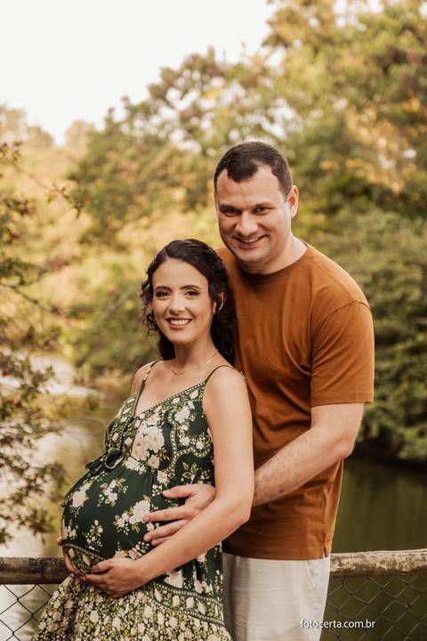 Fotografia de Ensaio de Gestante. Fernanda e Bruno Storck. Fotógrafo de Família em Vitória - ES'
