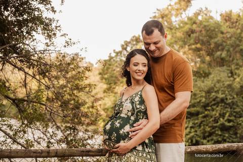 Fotografia de Ensaio de Gestante. Fernanda e Bruno Storck. Fotógrafo de Família em Vitória - ES'