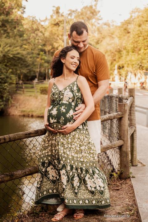 Fotografia de Ensaio de Gestante. Fernanda e Bruno Storck. Fotógrafo de Família em Vitória - ES'