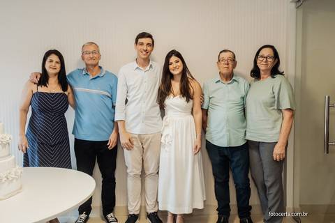 Fotografia de Casamento Civil no Cartório do IBES - Vila Velha - ES. Fógrafo: Luciano Pacheco - Foto Certa'
