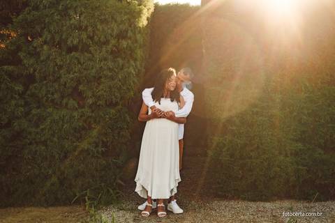 Fotografia de Ensaio Pré-Casamento na Woody Cabanas. Marechal Floriano - ES'