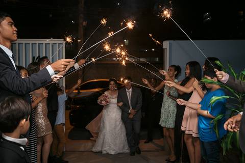 Fotografia de Casamento à Noite - Vitória-ES'